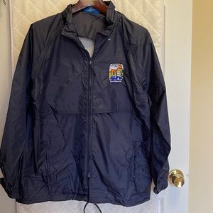 Men’s Acadia Lightweight Raincoat, Blue, Small